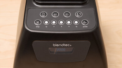 Blendtec Classic 575 Control Panel