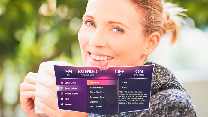 LG 27GR95UM-B OSD Picture