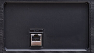 Samsung TU6980 Rear Inputs Picture