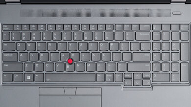 Lenovo ThinkPad P16 Gen 2 (2024) Keyboard Photo