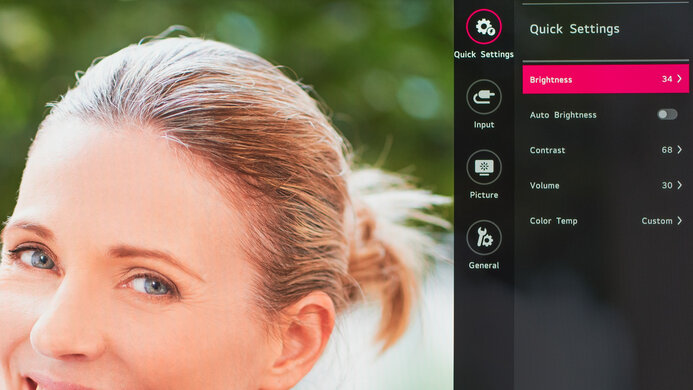LG 40WP95C-W OSD Picture