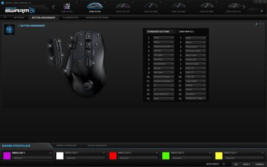 ROCCAT Kone XP Air Software settings screenshot