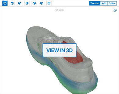 adidas Supernova Rise 3 3D Model Full Shoe