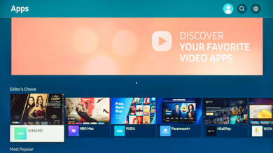Samsung Q70/Q70A QLED Apps Picture
