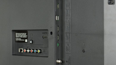 Sony X690E Side Inputs Picture