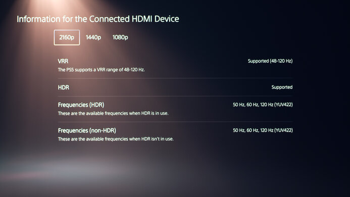 MSI MPG 322URX QD-OLED PS5 Compatibility Photo