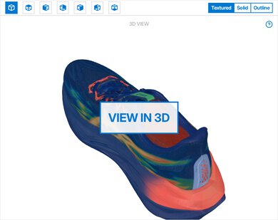 ASICS SUPERBLAST 3 3D Model Full Shoe