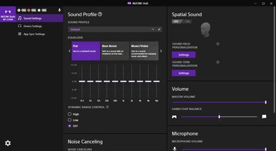 Sony INZONE Buds Truly Wireless App Picture