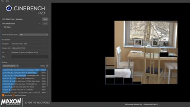 HP OmniBook Ultra Flip 14 (2024) Cinebench R23 Photo