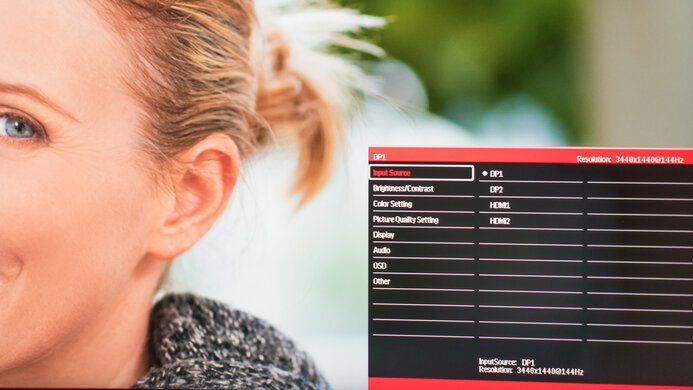 Nixeus EDG 34 OSD Picture