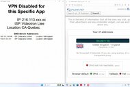 AdGuard VPN VPN Disabled For App Screenshot