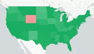 Bosch 500 Series B36FD52SNS Authorized Service Coverage Map