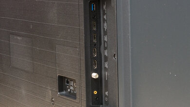 Hisense QD7N [QD7, QD75N] QLED Side Inputs Picture