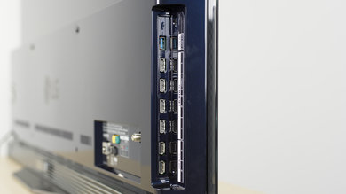 LG E6 OLED Side Inputs Picture