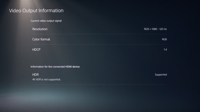 Dell Alienware AW2721D PS5 Compatibility Photo