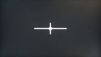 LG 24GS65F-B Native Black Uniformity Picture