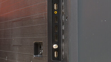 Hisense QD6/QD65NF QLED Side Inputs Picture