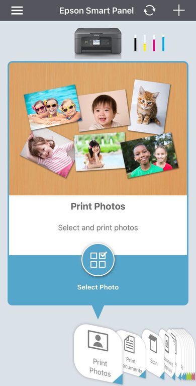 Epson Expression Home XP-4100 App Printscreen
