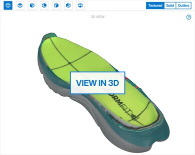 Saucony Kinvara 16 3D Model Internal