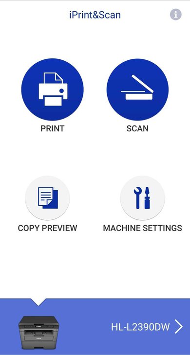 Brother HL-L2390DW/HL-L2395DW App Printscreen