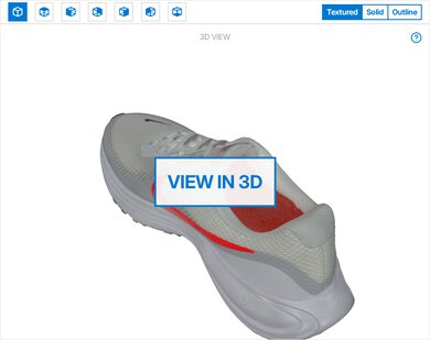 Nike Revolution 8 3D Model Full Shoe