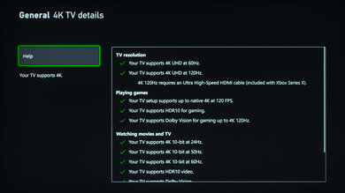 Hisense 100U8QG Xbox Series X Screenshot