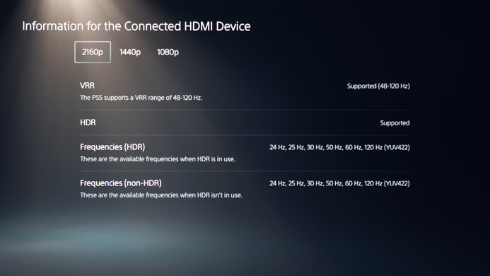 LG 27GS95QE-B PS5 Compatibility Photo