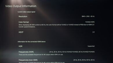 Vizio V5 Series 2021 PS5 Screenshot