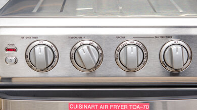 Cuisinart Air Fryer TOA-70 Control Panel Picture