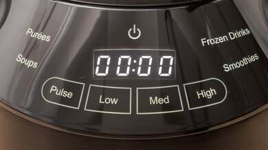 nutribullet Smart Touch Blender Combo Control Panel