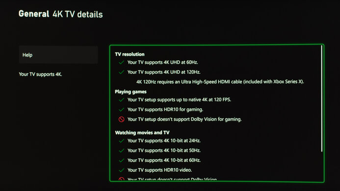 LG 49GR85DC-B XSX Compatibility Photo