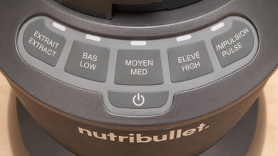 nutribullet Blender Combo Control Panel