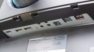 Samsung C49RG9/CRG9 Inputs 1