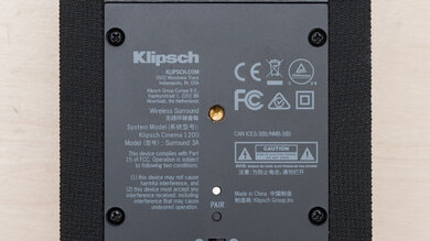 Klipsch Cinema 1200 Satellite Mounting Holes