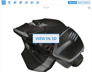 Mad Catz R.A.T. DWS 3D Model