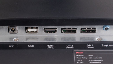 Pixio PX7 Prime Inputs 1