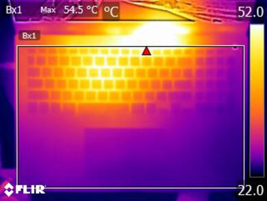 LG gram 17 (2021) Keyboard Temps Picture