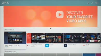 Samsung NU6900 Apps Picture