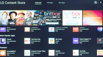 LG NANO85 2020 Apps Picture