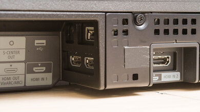 Sony HT-A7000 with Speakers + Bass Module Physical Connections Bar Photo 1