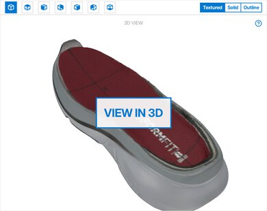 Saucony Guide 18 3D Model Internal