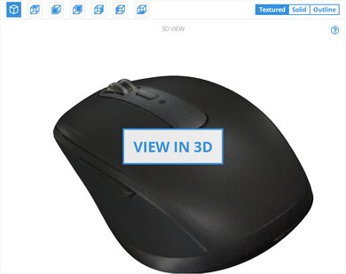 Logitech MX Anywhere 3S 3D Model