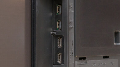 Samsung S95B OLED Side Inputs Picture