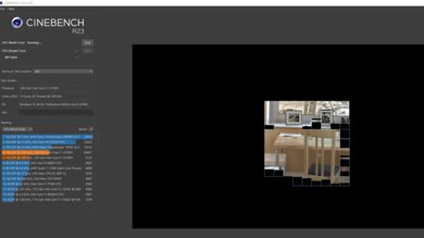 Dell Precision 3571 (2022) Cinebench R23 Photo