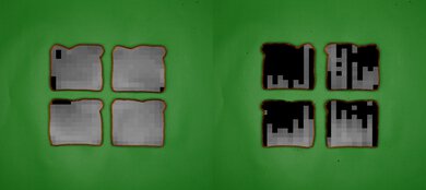 Our Place Wonder Oven (Toaster Oven) Processed Toast Picture