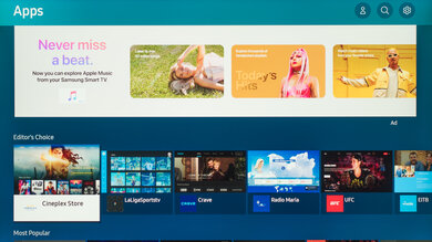Samsung Q70/Q70T QLED Apps Picture