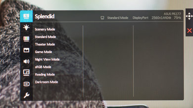 ASUS PB277Q OSD picture