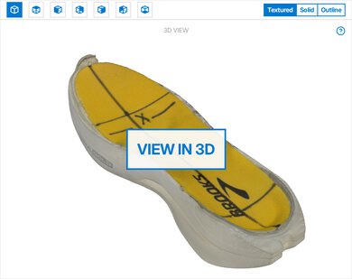 Brooks Hyperion Elite 6 3D Model Internal