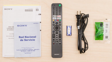 Sony X90J In The Box Picture