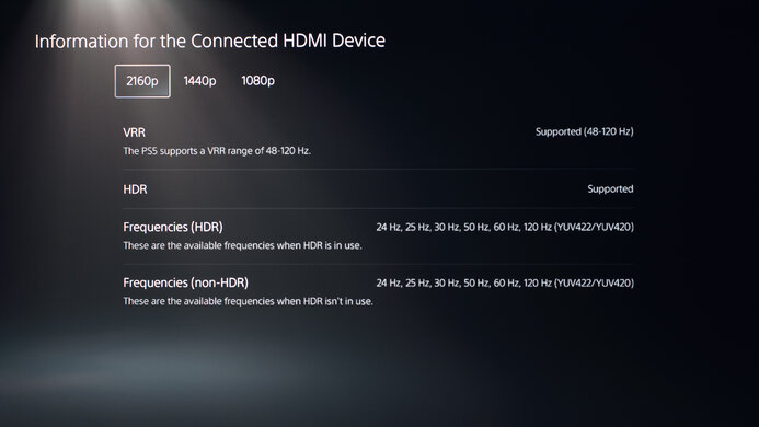 ASUS ROG Swift OLED PG27AQDP PS5 Compatibility Photo